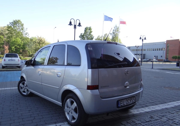 Opel Meriva cena 9500 przebieg: 186655, rok produkcji 2006 z Łódź małe 497